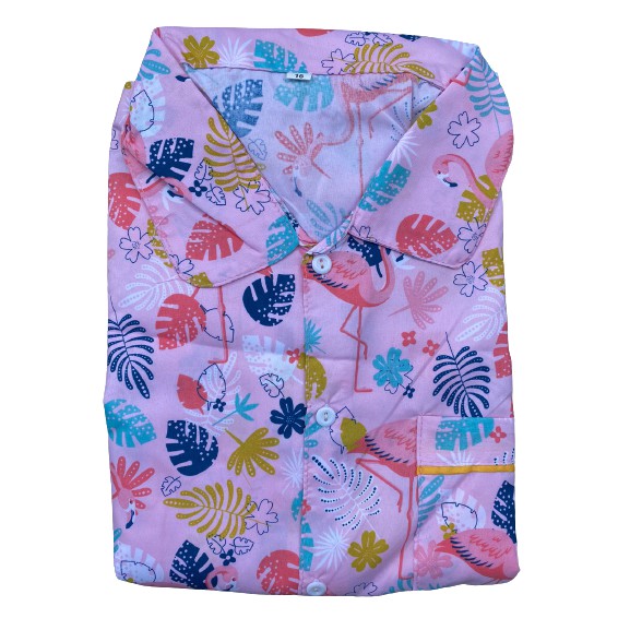 Piyama remaja/ piyama dewasa size 14-16-18-JANBOL FLMINGO SALEM