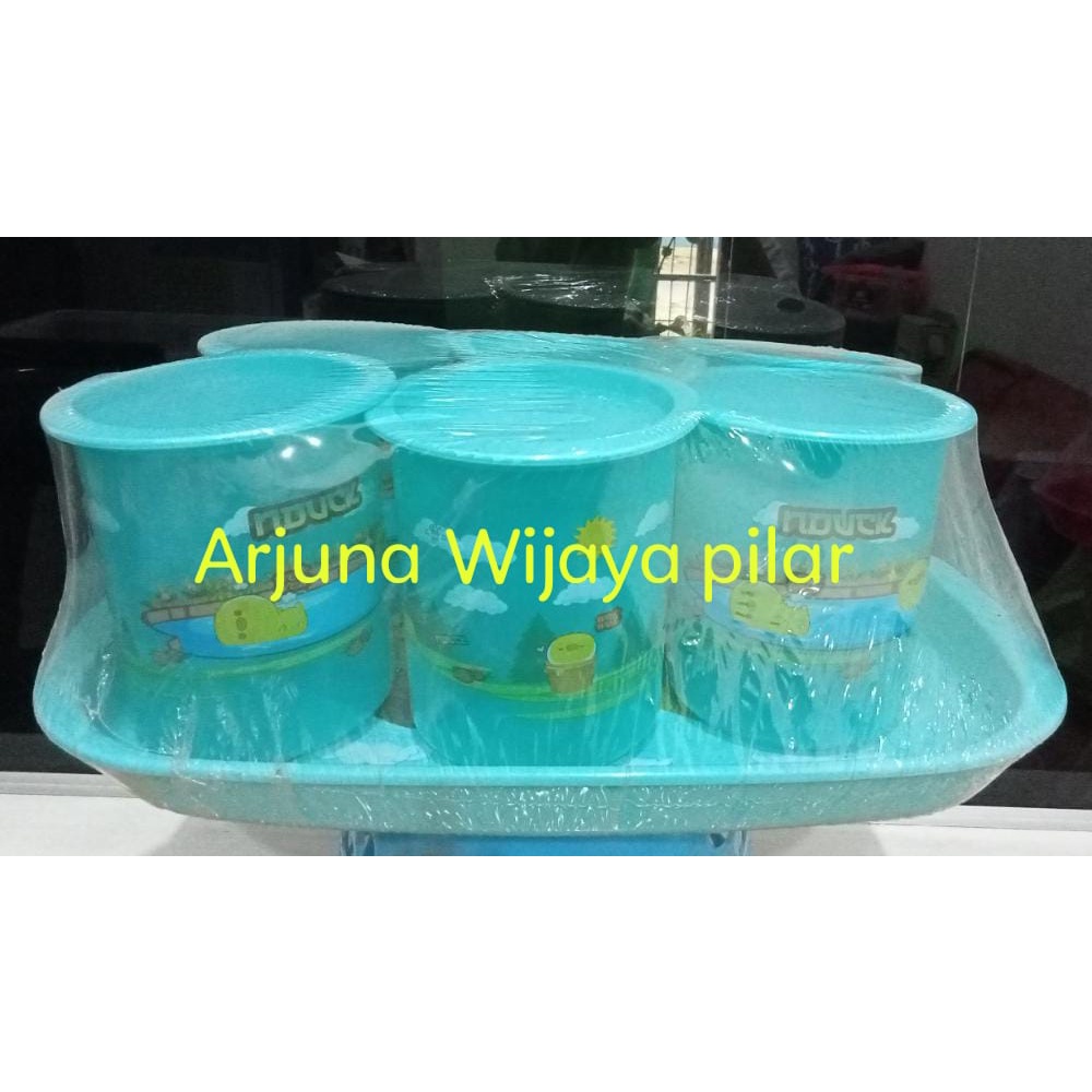 Toples set Nampan 7 in 1 motif +Bubblewrap