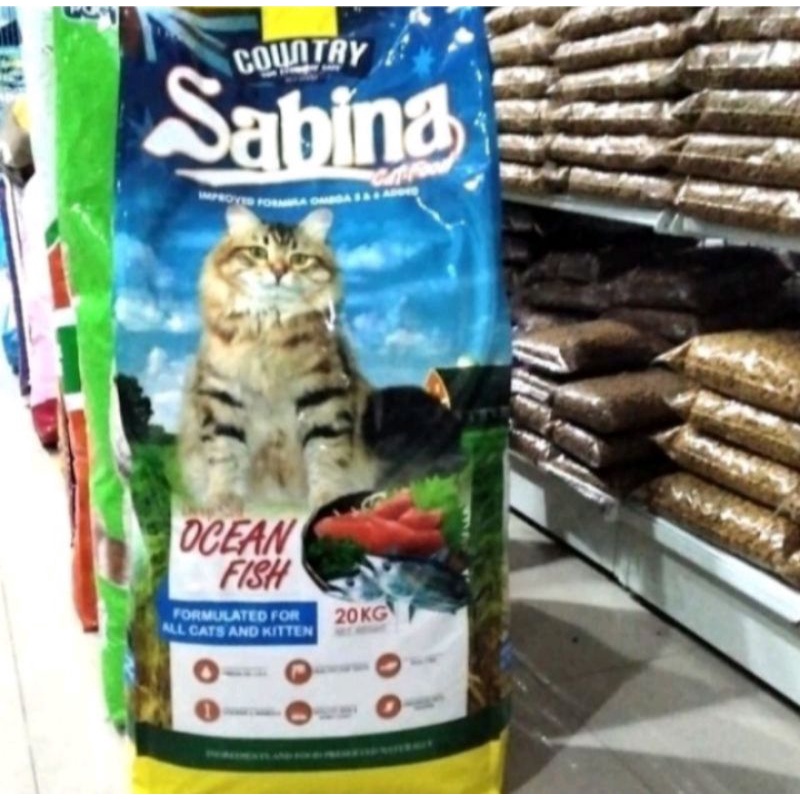 grab gojek makanan kucing sabina 20kg