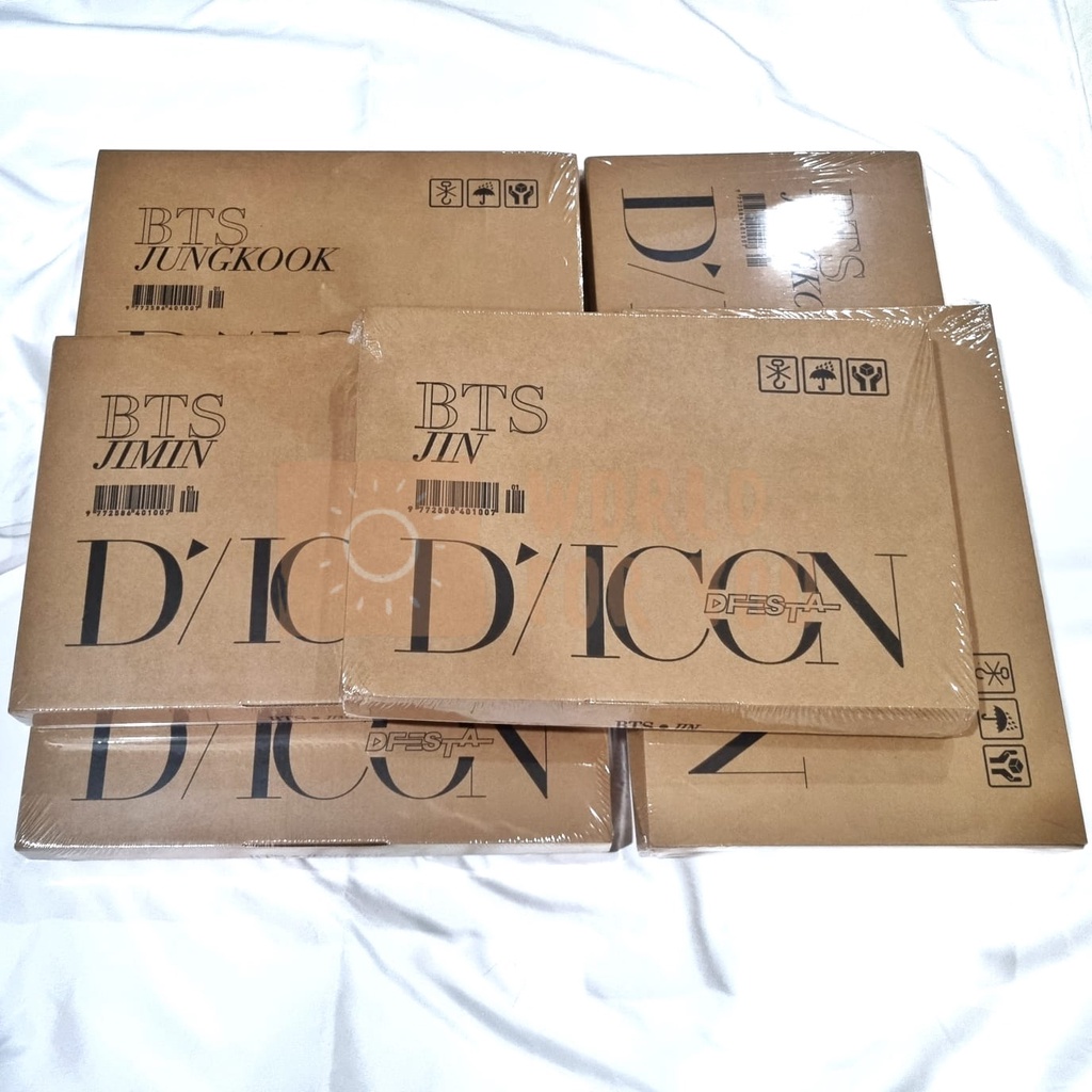 [READY] Dicon D'Festa Special Edition Lenticular Cover DFESTA DISPATCH Fullset Sealed Jungkook Jimin