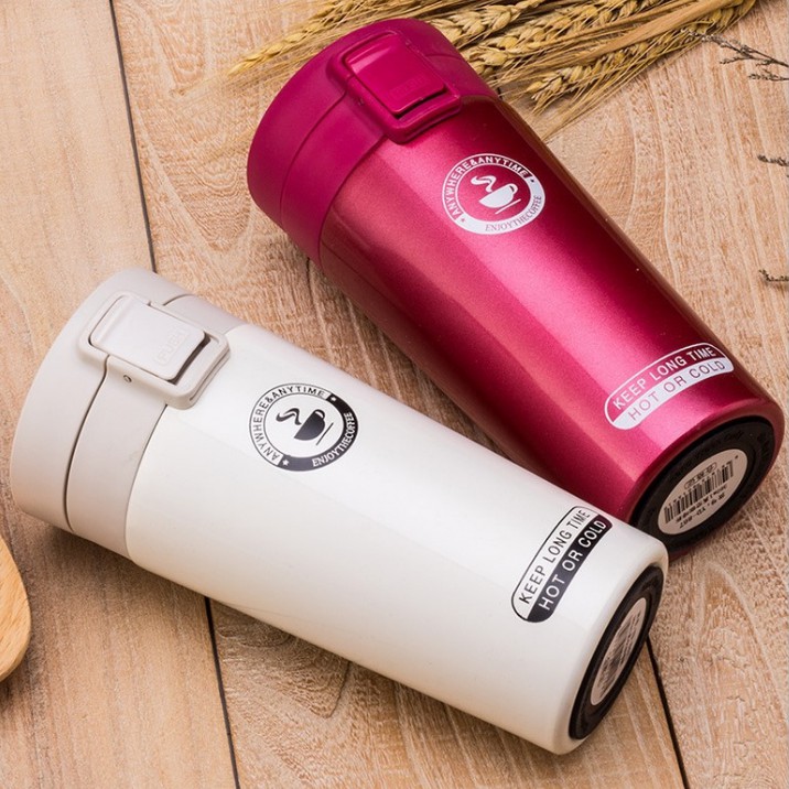 Wadah Air Kopi Stainless Botol Minum Coffee Tea Mug Travel