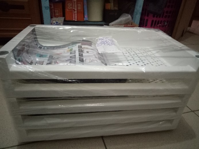 Rak Plastik Serbaguna / Rak Salon Besar / Jumbo Free Roda. Best Seller !!!