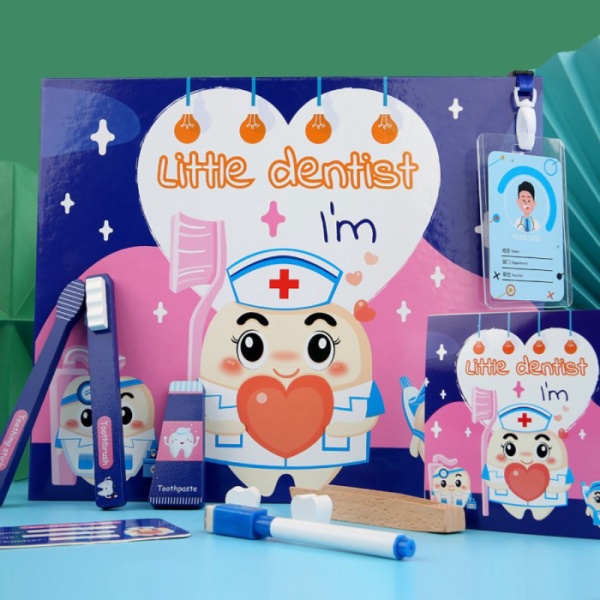 

Mainan Kayu Dokter Gigi Kecil / Pretend Play Little Dentist Berkualitas