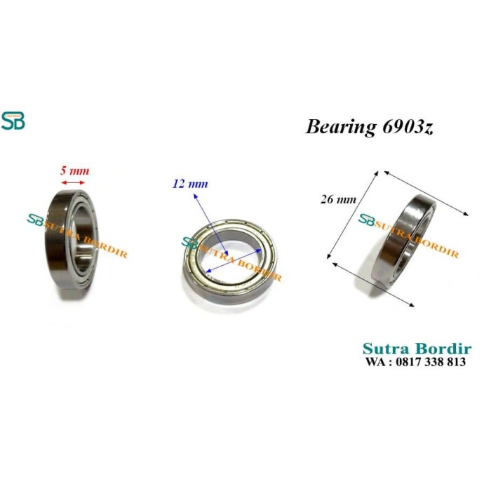 Bearing 6903Zz Bearing China 6903Zz Bearing Industri 6903Z Bearing #98