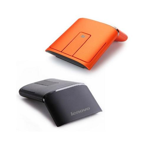 Lenovo N700 - Dual Mode Wireless Bluetooth Touch Mouse Laser Pointer Terlaris