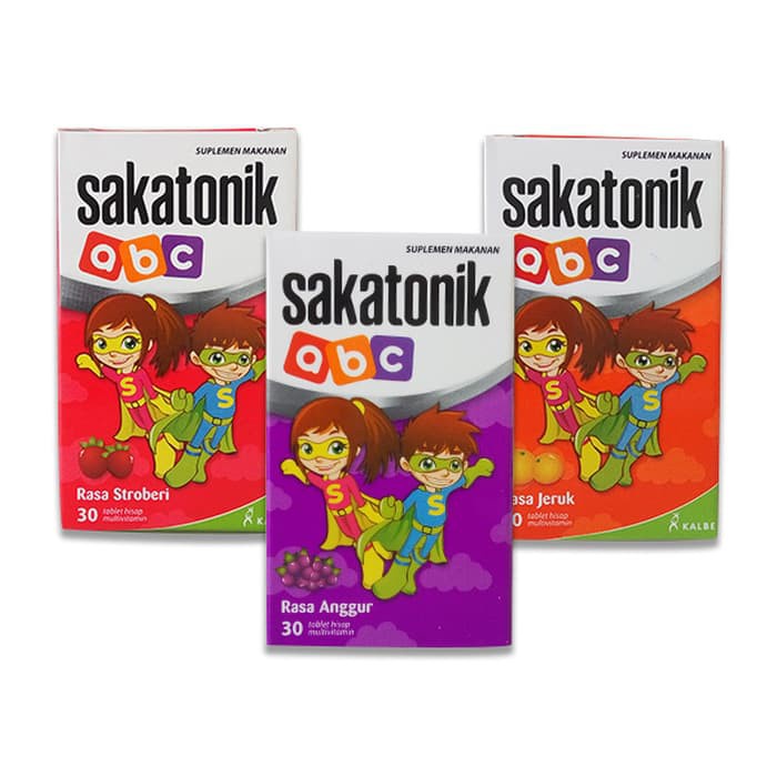 Sakatonik ABC isi 30 tablet hisap