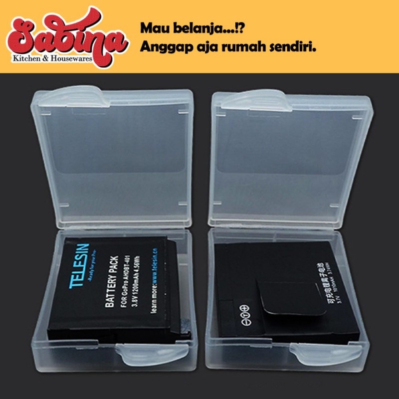 Case Kotak Tempat Baterai Kamera Anti Air Waterproof Battery Case