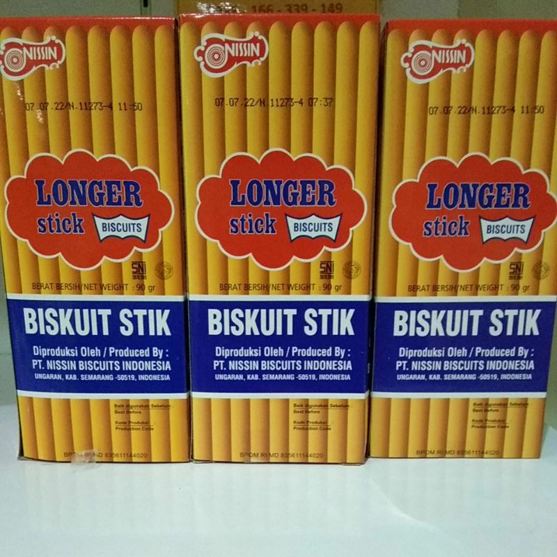 

Nissin Longer Stick 90gr