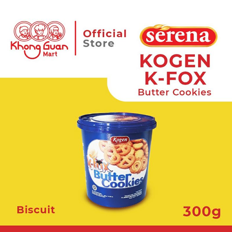 

Kogen K-Fox Butter Cookies 300 gr