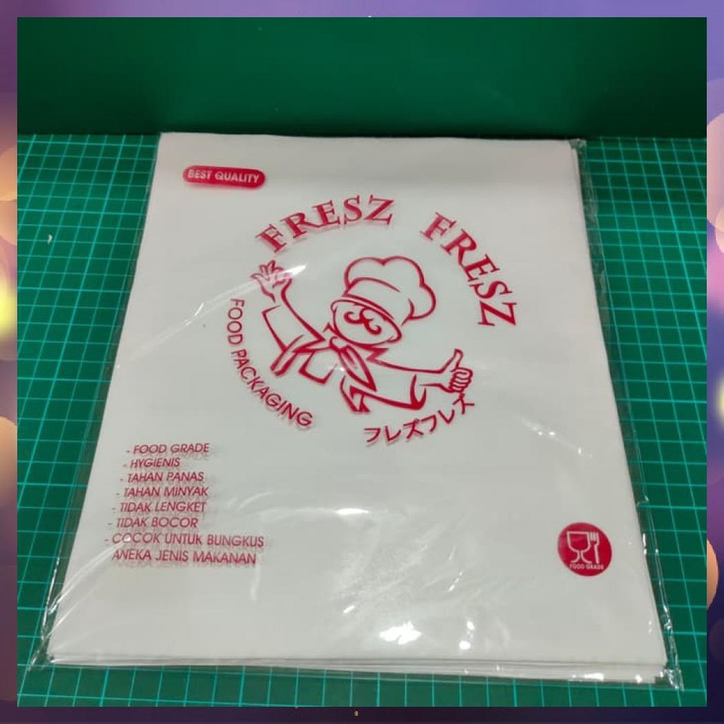 

Kertas Nasi Putih 23X27Cm Isi 100Pcs