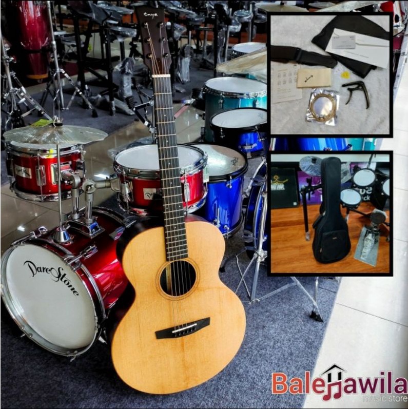 Gitar Akustik Enya EA-X1 PRO-NA EAX1 PRO NA Acoustic Guitar ORIGINAL