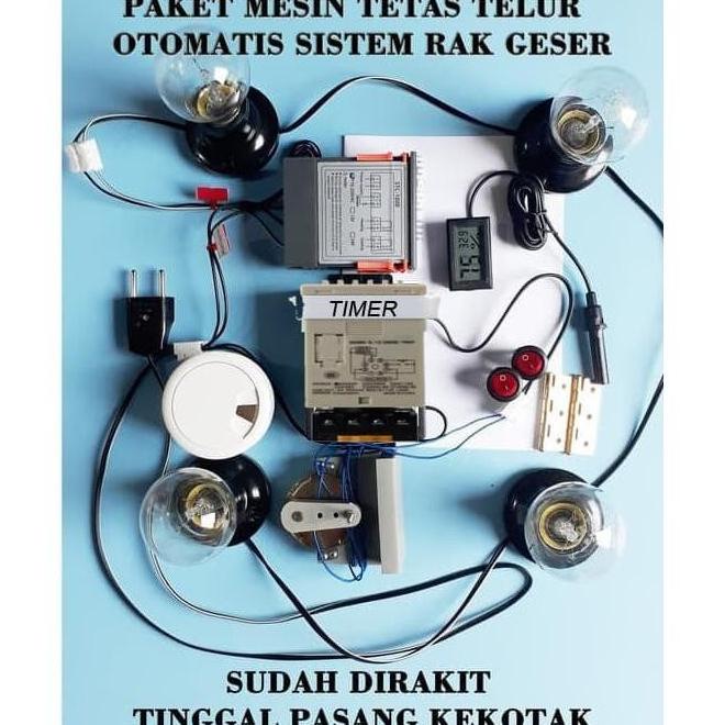 Aksesoris Paket Komponen Mesin Tetas Telur Otomatis Sudah Seting Dan