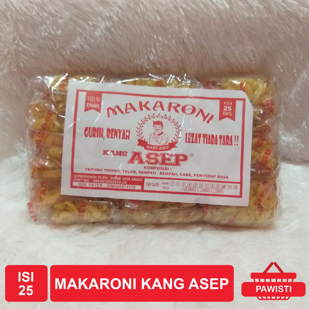 

MAKARONI KANG ASEP RASA ASIN & PEDAS (isi 25 bungkus)