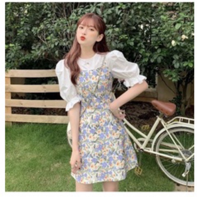 dress pantai wanita/gaun pesta/dress bunga korea/Gaun malam/dress korea wanita/dress brukat korean s