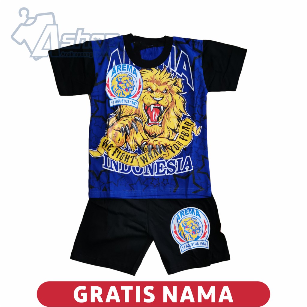 Baju Anak Setelan AREMA MALANG