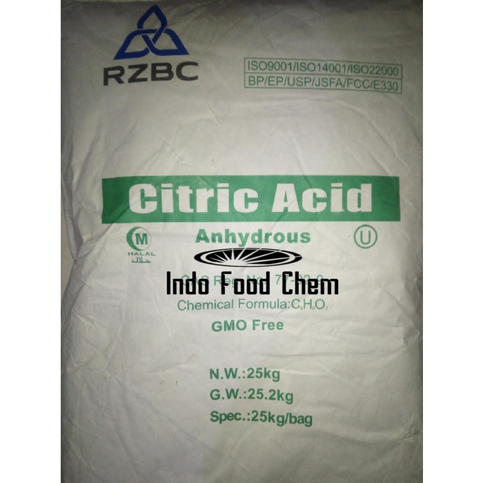 

LAINNYA-KEMASAN-MINUMAN- CITRID ACID ANHYDROUS RZBC EX RRC, PENGASAM PRODUK KERING -MINUMAN-KEMASAN-