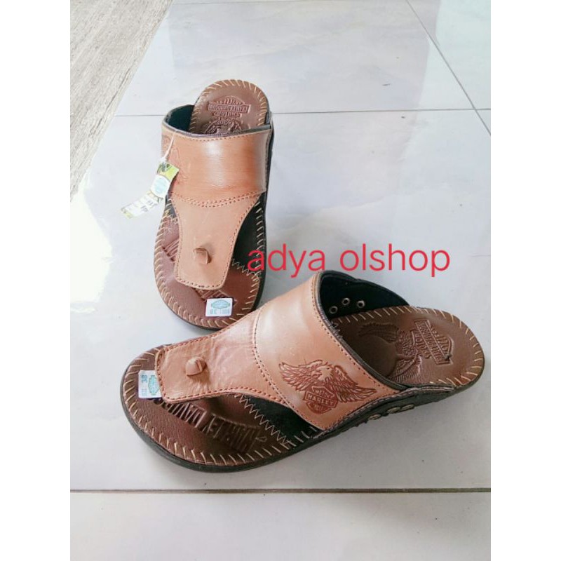 sandal kulit asli japit asli kulit