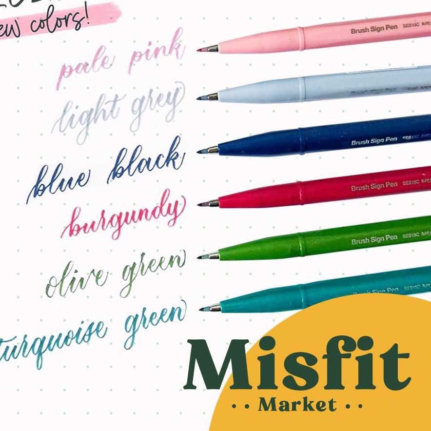 

「FLAT PRICE」 Pentel Touch Brush Sign Pen Fude Spidol Kuas SES Kaligrafi 5.5 BIG SALE FASION/5.5 Fasion sale/〖5.5 Fasion sale〗/5.5 F⚡ASH SALE/Termurah dan terbaik >>
