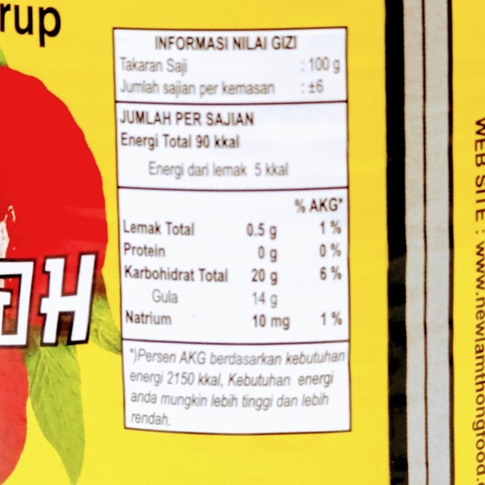 

Kalengbuah- Lamthong Buah Leci Dalam Sirup 565 Gram -Buah-Kaleng.