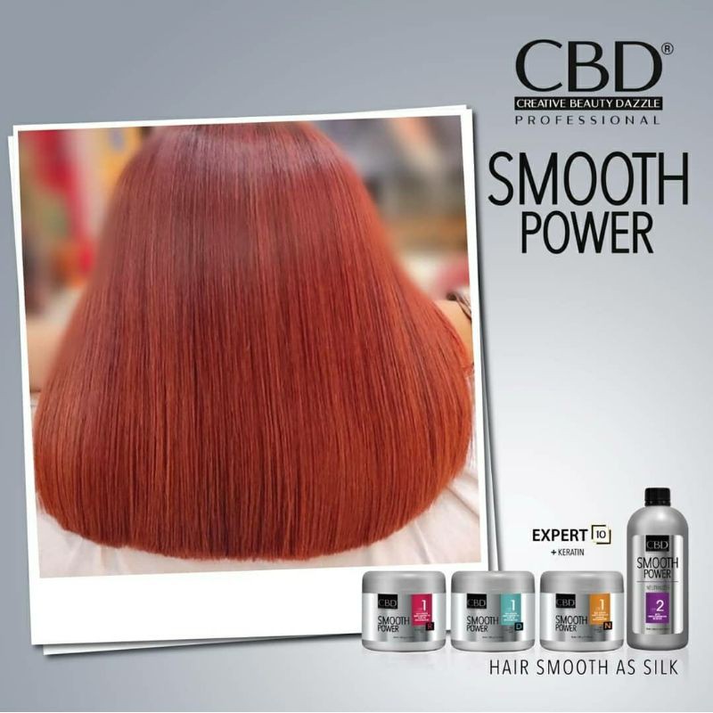 CBD STEP 2 Neutralizer 500 ML Smooth Power / Pelurus Rambut Smoothing Rebonding