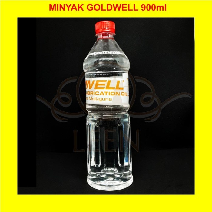 Request Order Minyak Pelumas Oli Mesin Jahit GOLDWELL 900ml isi 24 pcs LEEN