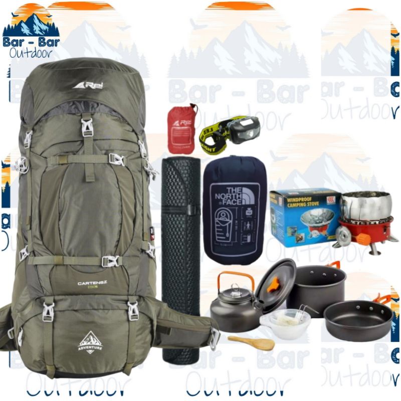 Paket Murah Tas Gunung Tas Outdoor Carrier Arei Rei Cartenz Premium 60L