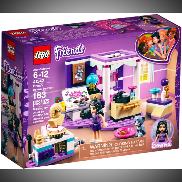 lego friends deluxe bedroom