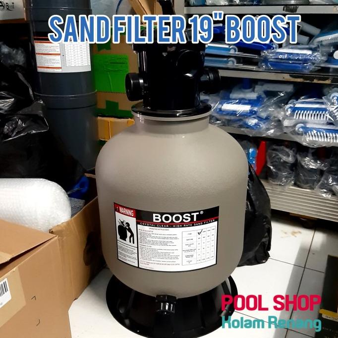 Sand Filter Boost 19" (Inch) Filter Kolam Renang