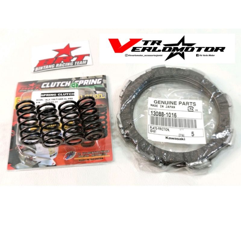 paket kampas kopling crf & per kopling brt crf 150