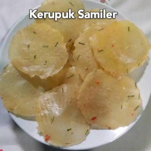 

[Naraya] Camilan Kripik Samiler Mentah Kemasan 250 gr Makanan Tradisional Khas Gurih Enak & Renyah