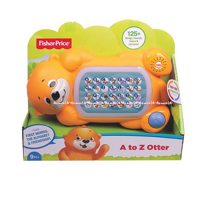 Fisher Price Linkimals A to Z Otter Mainan Bayi Belajar Mengenal Huruf