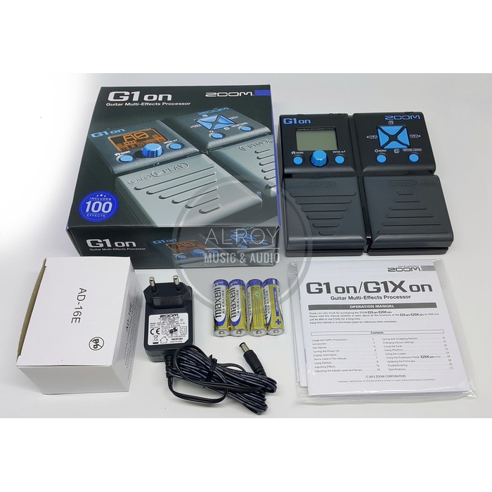 Efek Gitar Zoom G1on