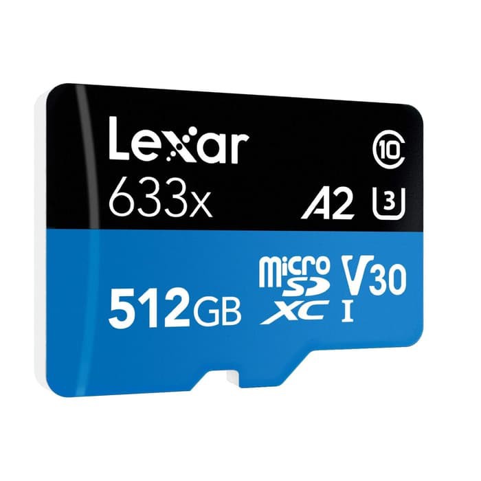 ORIGINAL LEXAR MICROSD 512GB 100MB/S CLASS 10 UHS-I (UI) MICROSDHC