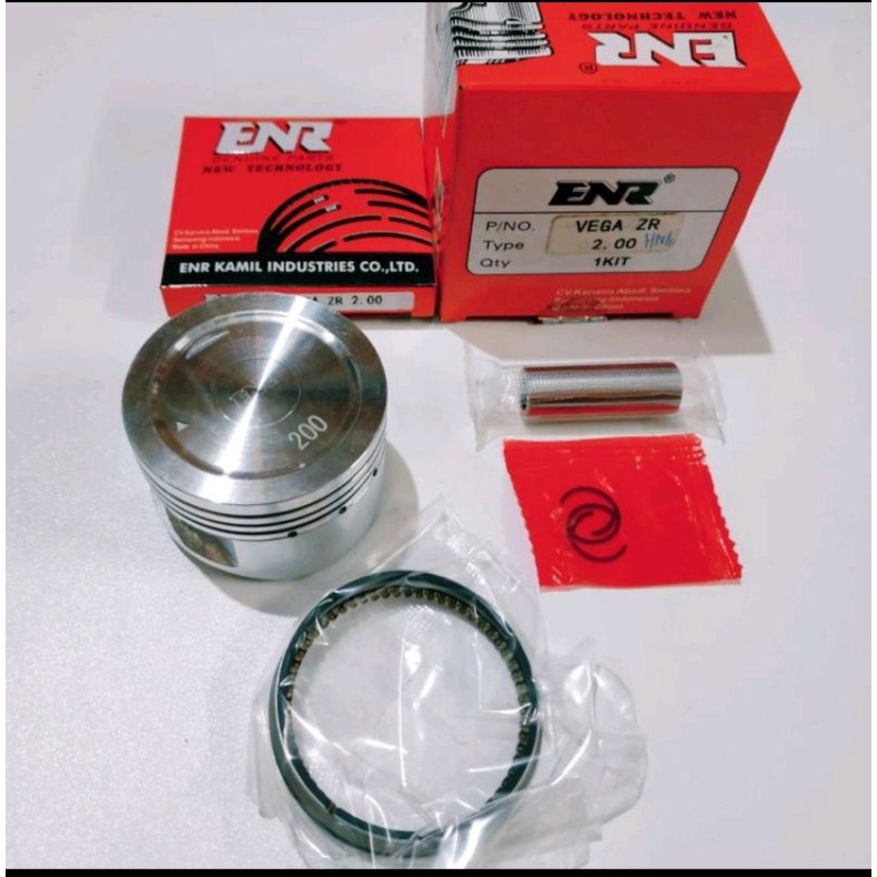PISTON KIT ORIGINAL VEGA ZR / Jup z New Robot ENR PEN 13 mm-2.00 Dia 52 mm