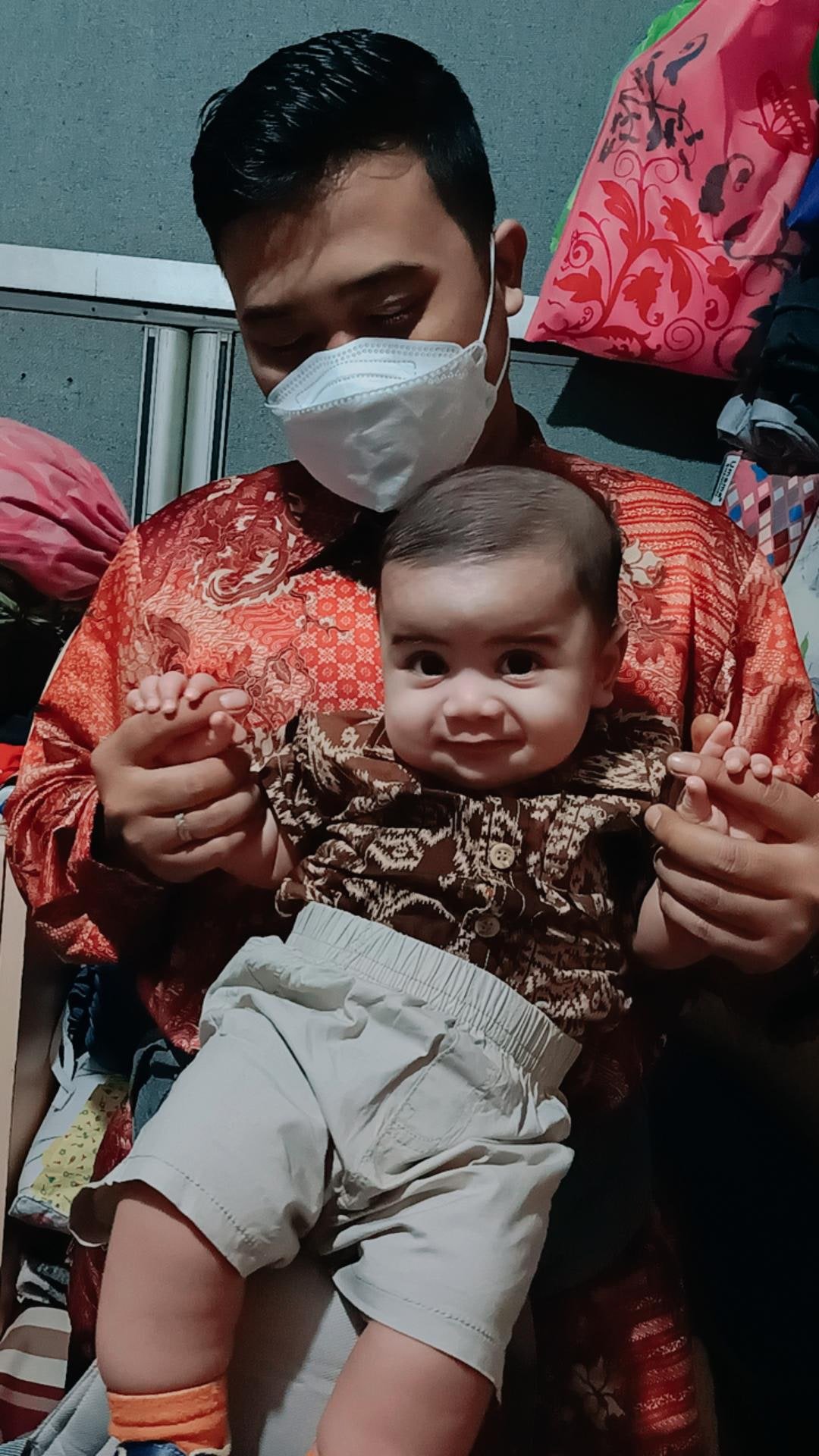 Torio Smart Casual Gold Batik Set - Baju Setelan Anak Laki-laki - Baju Setelan Batik Anak Laki-laki