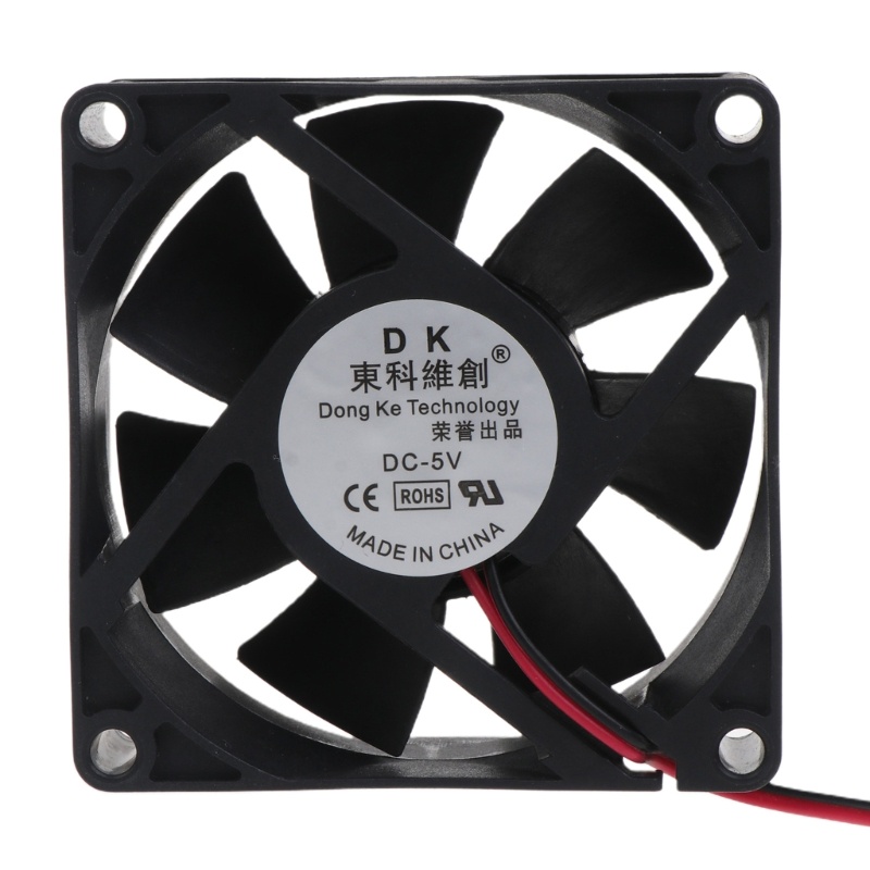 Bt Untuk DC Brushless Cooling Fan 70mm XH2.54 2P Dual Bearing PC Untuk Case Server