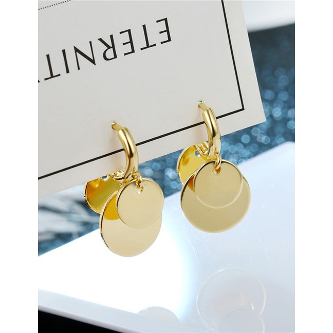 LRC Anting Tusuk Fashion Triangle Geometric Earrings D46079