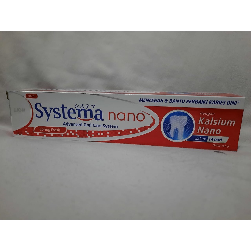 Odol Systema Nano - 190 Gram / Pasta Gigi / Odol /Tooth Paste