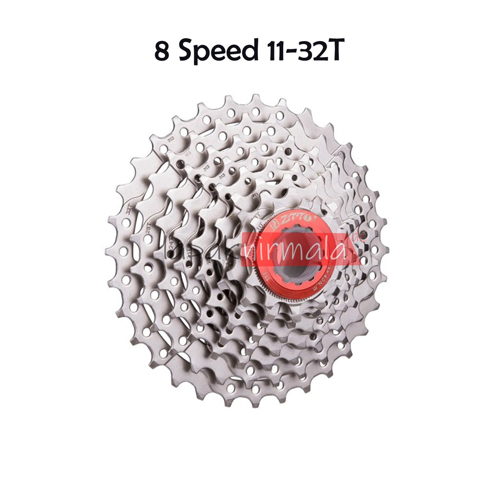 Sproket ZTTO 8 Speed 11-32T Sprocket Roadbike RB Seli Cassette Gear Sepeda Slop