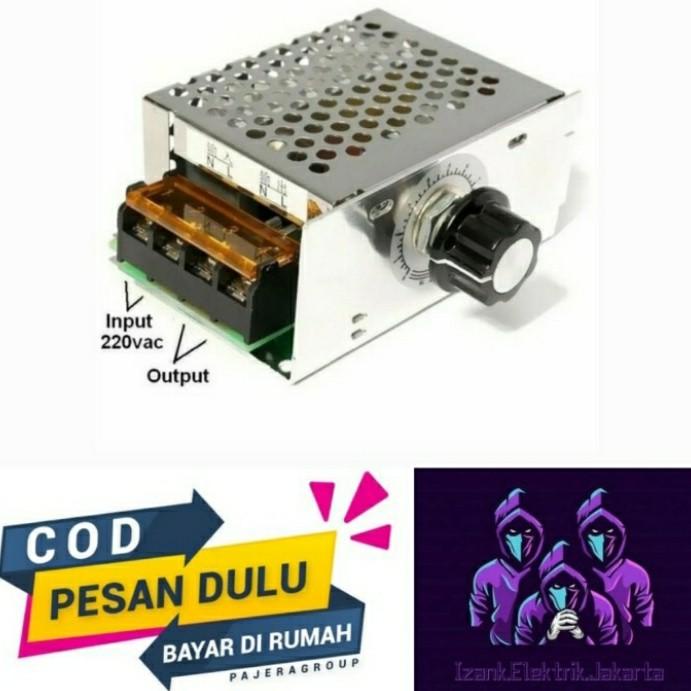 Pengatur Dimer Ac 220V 4000Wtt Dimer Ac 4000Wtt 220V Dimer Ac Scr 4000Wtt