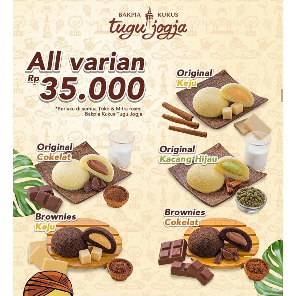 

Bakpia Kukus Tugu Jogja