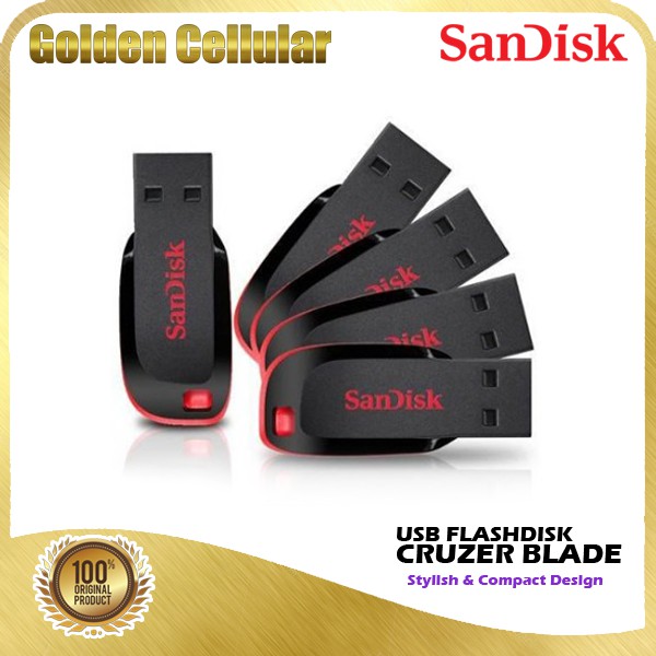 Sandisk Cruzer Blade USB Flashdisk 16gb 32gb 64gb 128gb 256gb 512gb