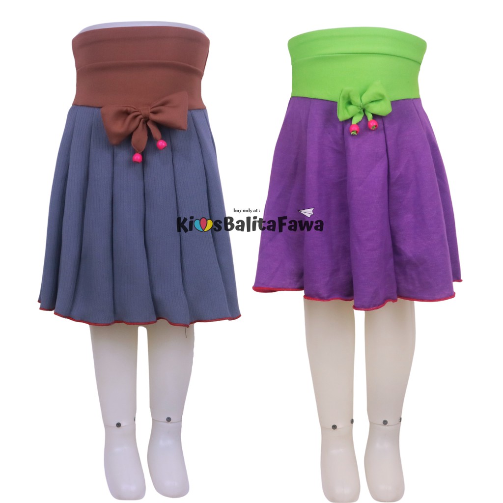 POLOS Rok Pita Bianca uk 2-10 Tahun / Rok Anak Perempuan Cewek Murah Skirt Bawahan Pendek Adem