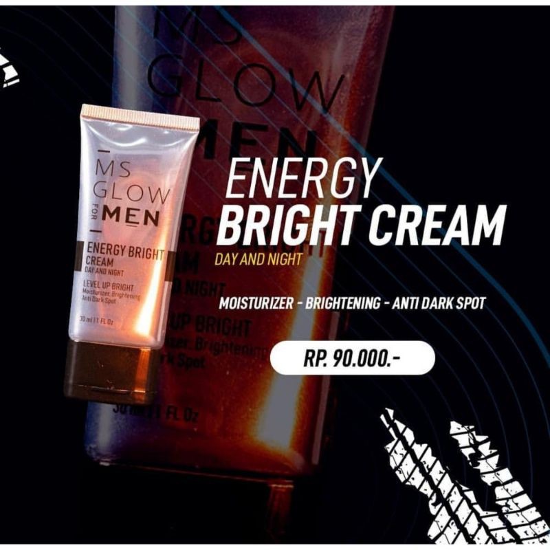 KRIM PRIA MS Glow For Men Energy Bright Cream MS Glow men