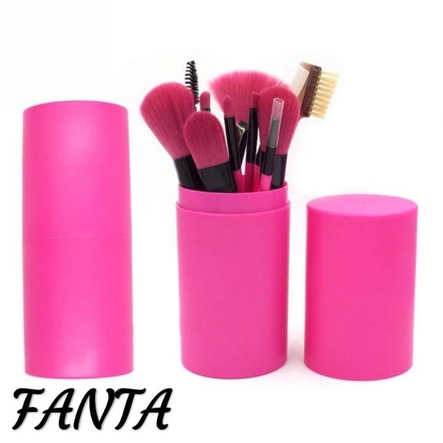 ( STOK READY ) Kuas alat make up kosmetik make up pro rias brush 12 in 1