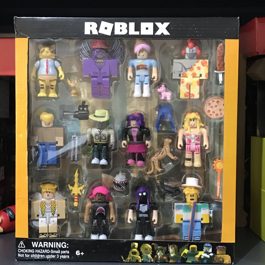 Figure ROBLOX Box Set isi 12 Mainan Anak Topper Kue