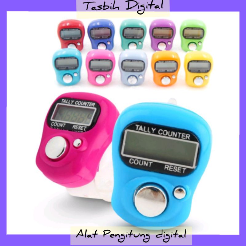 TASBIH DIGITAL MINI / READY Tasbih Digital Mini / Tasbih / Tasbih Finger Counter / Alat hitung digital Tasbih/Tasbih Digital / Tasbih Digital mini tally counter / Hand counter