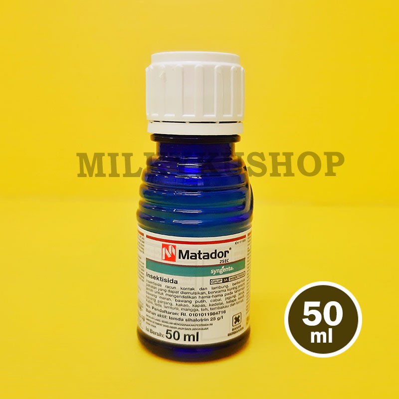 MATADOR 25 EC INSEKTISIDA PEMBASMI HAMA ULAT 50 ML