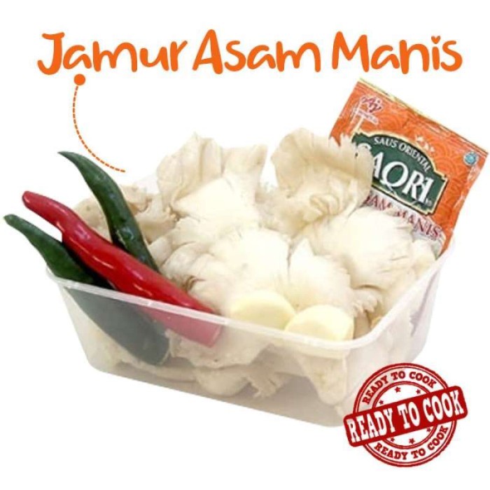 

Paket Siap Masak Jamur Asam Manis