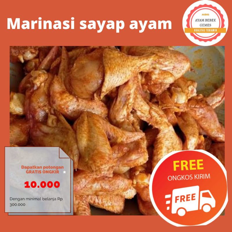 

Sayap ayam Marinasi Terlaris